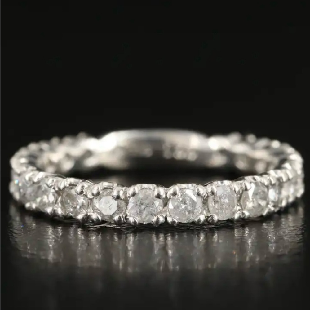 Platinum 0.78 CTW Diamond Band